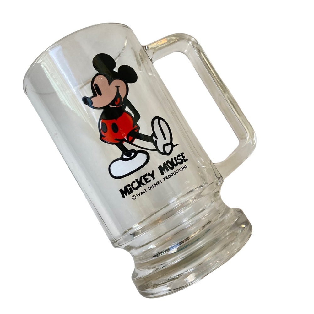 Mickey Mouse Glass Mug